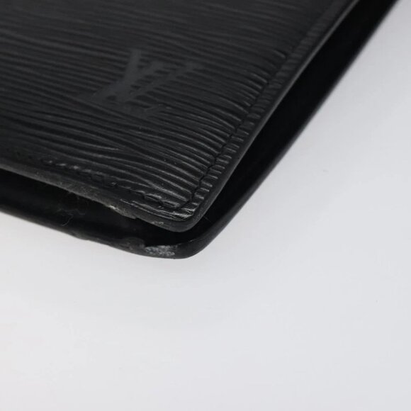 LOUIS VUITTON Epi Trousse Crete Pouch Black M48402 LV Auth 118247 - Picture 8 of 15